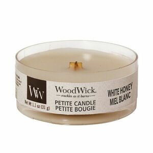 WoodWick Lumânare aromatică mică cu fitil din lemn Wood Honey 31 g imagine