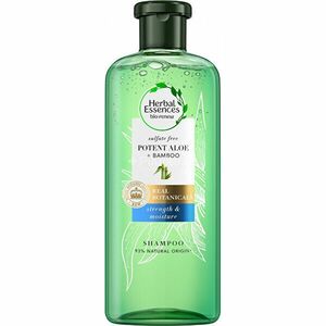Herbal Essence Șampon hidratant Potent Aloe + Bamboo (Strength & Moisture Shampoo) 380 ml imagine