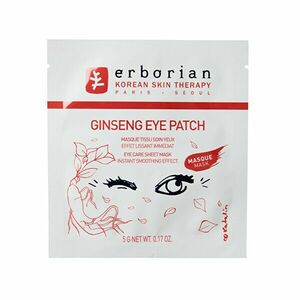 Erborian Mască pentru zona ochilor Ginseng Eye Patch (Eye Care Sheet Mask) 5 g imagine