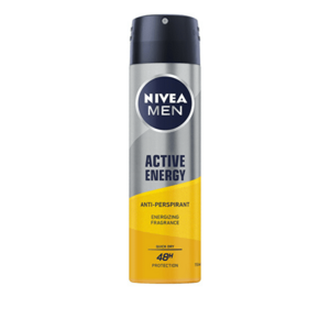 Nivea Antiperspirant spray Men Active Energy (Anti-perspirant) 150 ml imagine