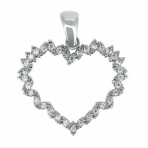 Brilio Silver Pandantiv din oțel cu cristal Romantic {{Inima} PENT023 imagine