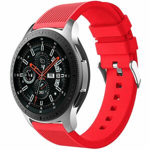 4wrist Silikonový řemínek pro Samsung Galaxy Watch - Červený 20 mm imagine