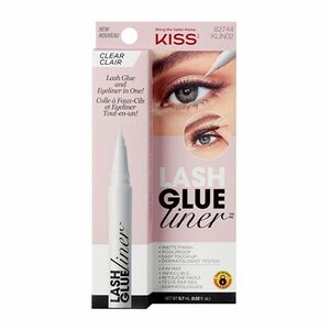 KISS Lipici pentru gene cu linie de ochi Lash Glue Liner Clear 0, 7 ml imagine