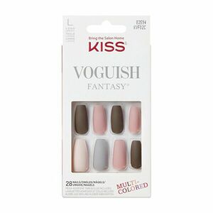 KISS Unghii false Voguish Fantasy Nails Chilllout 28 buc imagine