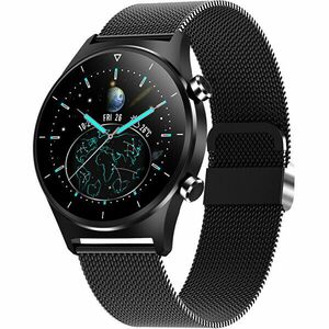 Wotchi Smartwatch E13 - Negru Stainless imagine