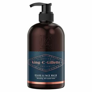 Gillette Șampon pentru barbă și față King (Beard & Face Wash) 350 ml imagine
