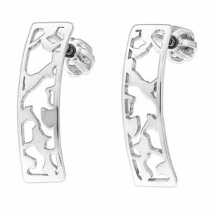 Praqia Jewellery Cercei fermecători din argint Marble NA6286 imagine