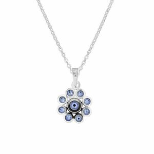 Praqia Jewellery Colier din argint cu pandantiv cu flori Mia KO6086_BR030_45_RH (lanț, pandantiv) imagine
