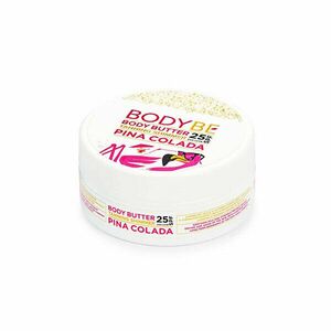 BODYBE Unt pentru bronzat cu efect sclipitor Piña Colada SPF 15 (Body Butter Tanning Shimmer) 150 ml imagine