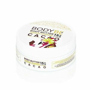BODYBE Unt pentru bronzat cu efect sclipitor Kakao SPF 15 (Body Butter Tanning Shimmer) 150 ml imagine