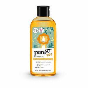 pure97 Șampon nutritiv pentru copii și gel de duș 2 în 1 Puternic ca un leu 250 ml imagine