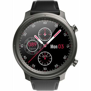 Wotchi Smartwatch W30BL - Negru Leather imagine