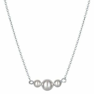 Praqia Jewellery Colier elegant din argint Satin pearl N6342_RH imagine