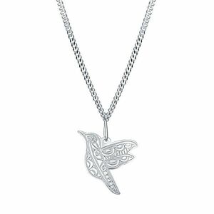 Praqia Jewellery Colier elegant din argint Colibri KO6358_CU035_45_RH (lanț, pandantiv) imagine