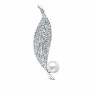 JwL Luxury Pearls Broșă de perle strălucitoare frunza 2in1 JL0701 imagine