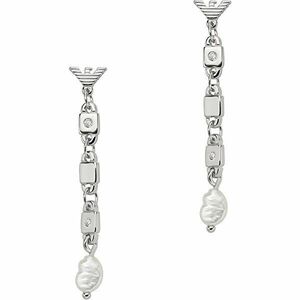 Emporio Armani Cercei lungi din argint cu perle EG3473040 imagine