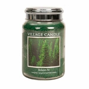 Village Candle Lumânare parfumată în sticlă Balsam Fir 397 g imagine