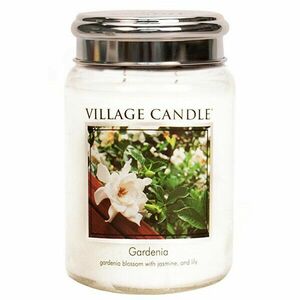 Village Candle Lumânare parfumată în sticlă Gardenia 645 g imagine