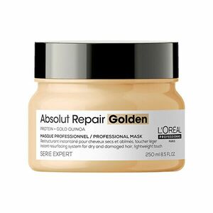 L´Oréal Professionnel Mască regeneratoare pentru păr fin deteriorat Serie Expert Absolut Repair GoldQuinoa + Protein (Golden Masque) 250 ml imagine