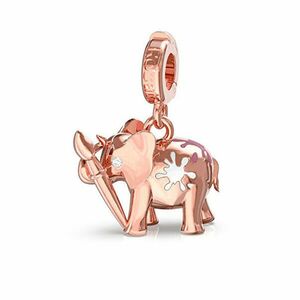 Rosato Pandantiv placat cu aur roz Elefant StorieRZLE004 imagine