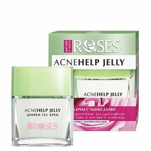 ELLEMARE Cremă de zi cu gel pentru piele problematică Roses AcneHelp Jelly(Face Gel Cream) 50 ml imagine