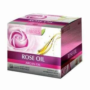 ELLEMARE Cremă de noapte antirid Roses and Argan Oil (Anti-Wrinkle Night Cream) 30 ml imagine