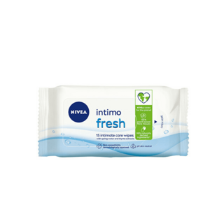 Nivea Șervețele pentru igiena intimă Intimo Fresh (Intimate Care Wipes) 15 buc imagine