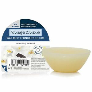 Yankee Candle Ceară parfumată Vanilla (New Wax Melt) 22 g imagine