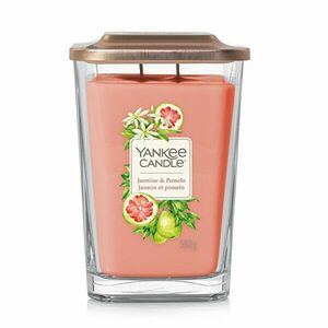 Yankee Candle Lumânare aromatica pătrata mare Jasmine & Pomelo Jasmine 552 g imagine