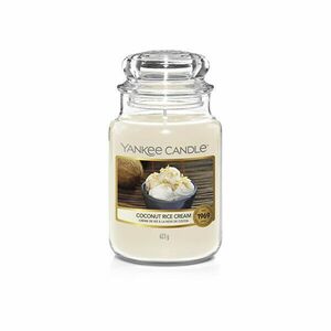 Yankee Candle Lumânare aromată Classic mare Coconut Rice Cream 623 g imagine