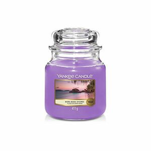 Yankee Candle Lumânare parfumatăClassic medie Bora Bora Shores 411 g imagine