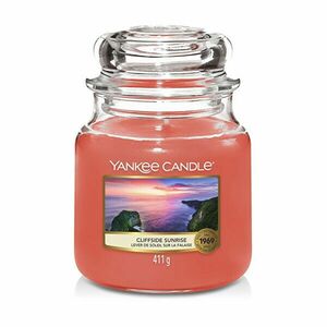 Yankee Candle Lumânare aromatică medie Cliffside Sunrise 411 g imagine