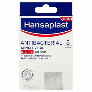 Hansaplast Med Sensitive Silver XL plasture 5 buc imagine