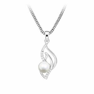 MOISS Pandantiv elegant din argint cu perla PP000113 imagine
