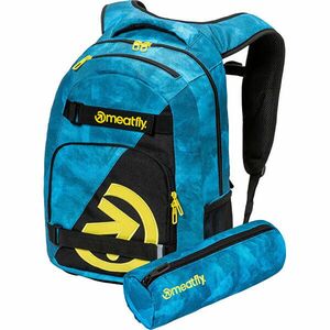 Meatfly Rucsac EXILE BACKPACK Mountains Blue imagine
