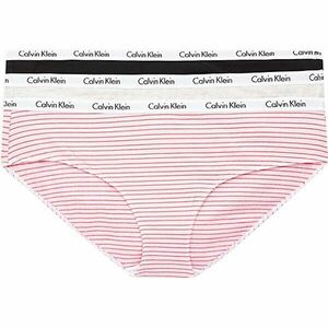 Calvin Klein 3 PACK - chiloți de damă Bikini PLUS SIZE QD3801E-W5A 3XL imagine