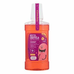 Ecodenta Apă de gură cu aromă de căpșuni pentru copii Super+Natural Oral Care (Strawberry Flavoured Mouthwash For Kids) 250 ml imagine