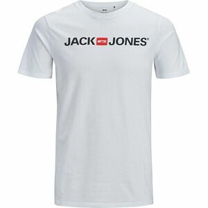Jack&Jones PLUS Tricou bărbătesc JJECORP Regular Fit 12184987 Alb-3 7XL imagine