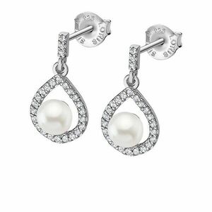 Lotus Silver Cercei eleganți din argint cu zirconii si perle LP3198-4/1 imagine