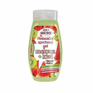 Bione Cosmetics Gel de duș relaxant Bio Melon & Kiwi 260 ml imagine