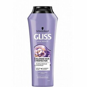 Gliss Kur Șampon regenerant pentru părul blond Blonde Hair Perfector (Purple Repair Shampoo) 250 ml imagine