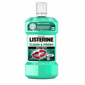 Listerine Apă de gură Clean & Fresh Mild Taste 500 ml imagine