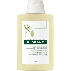 Klorane Șampon cu lapte de migdale pentru toate tipurile de păr (Softness & Hold Shampoo) 200 ml imagine