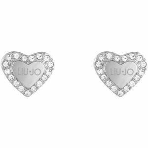 Liu.Jo Romantici cercei din oțel cu cristale în formă de inimă LJ1553 imagine
