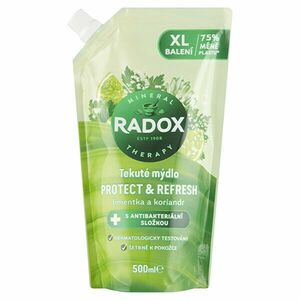 Radox Săpun lichid cu component antibacterian Protect & Refresh - rezervă 500 ml imagine
