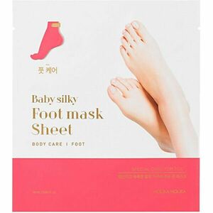 Holika Holika Mască nutritivă pentru picioare Baby Silky (Foot Mask Sheet) 18 ml imagine