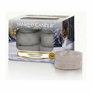 Yankee Candle Lumânări aromatice de ceai Candlelit Cabin 12 x 9, 8 g imagine