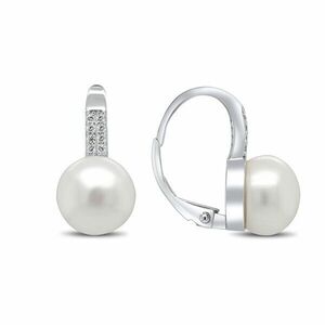 Brilio Silver Cercei fermecători din argint cu perle și zirconii EA94 imagine