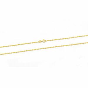 Beneto Exclusive Lanț de aur fermecător Lambada AUS0006-G 50 cm imagine