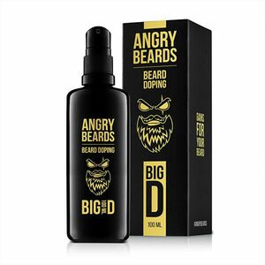 Angry Beards (Beard Doping)Produs pentru creșterea bărbii BIG D (Beard Doping) 100 ml(Beard Doping) imagine